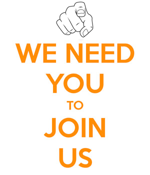 We need you to join us