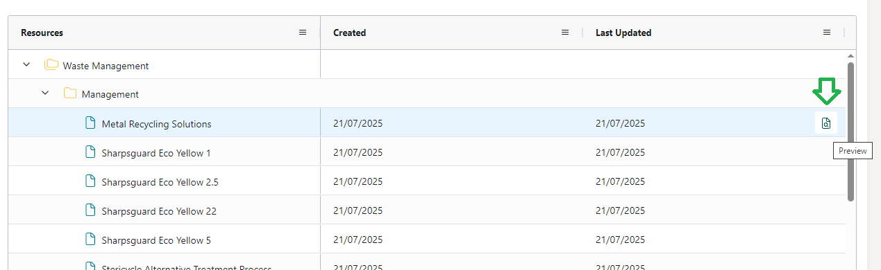 Learning Centre - Resources